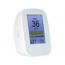 D9 Series Air Quality Monitor PM2.5 TVOC Temperature Humidity w/ 3.5" TFT Color Display PM2.5+TVOC 