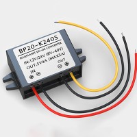 BP20-K2405 DC-DC Buck Converter DC to DC Step Down Buck Converter 12V/24V to 5V4A Plastic Shell