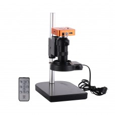 HY-1138b 21MP Industrial Microscope Camera 100X Lens 2K/1080P 60FPS HDMI Port 1080P USB Port 56LEDs