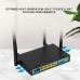  2.4GHz 300Mbps Wireless Wifi Router Up to 30 Users 4 LAN Ports Support 3G 4G For Asia