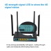  2.4GHz 300Mbps Wireless Wifi Router Up to 30 Users 4 LAN Ports Support 3G 4G For Asia