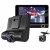 4" HD 1080P 3 Lens Car DVR Dash Cam Recorder 170° Vehicle Video Recorder Rearview Camera 