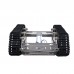 WIFI Robot Tank Kit Unfinished Smart Robotic Car Kit + A1 Robot Arm Standard Version Black 