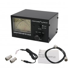 ES220 V2 SWR Meter Power Meter 1000W VHF/UHF Dual Band 140-480MHz SWR Power Meter