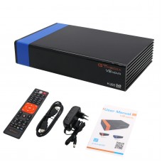 DVB-S2 H.265 Decoder Satellite TV Receiver Built-in WIFI AVS Digital Television Box GTMEDIA V8 NOVA Blue