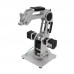 3-Axis Mechanical Robot Arm 3-DOF Robotic Arm + 3pcs 42 Gear Motors Aluminum Alloy 6061 Silver            