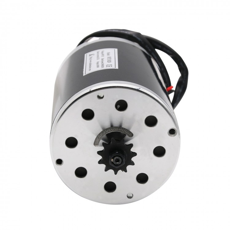 MY1020 1000W 48V DC Electric Scooter Motor with 25 Sprocket for eATV