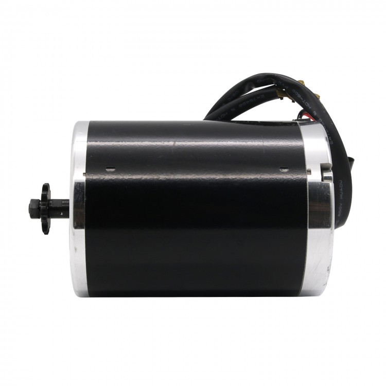 MY1020 1000W 48V DC Electric Scooter Motor with 25 Sprocket for eATV