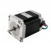 4pcs Nema 23 Stepper Motor 23HS8430 270oz.in 1.9NM Single Shaft 76mm 3A CNC Router Stepper Motor Kit     