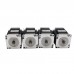 4pcs Nema 23 Stepper Motor 23HS8430 270oz.in 1.9NM Single Shaft 76mm 3A CNC Router Stepper Motor Kit     