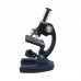 Datyson 100X 600X 1200X Children Microscope Metal Monocular Microscope for Kids w/Carry Box 