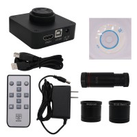 HY-1138 21MP Industrial Microscope Camera 0.5X C-mount Lens 4K Video Record 1080P HDMI & USB Output