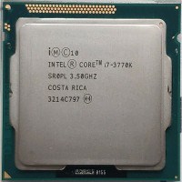 Intel Core i7-3770K 3.5GHz Quad-Core 8M 5GT/s LGA 1155 CPU 77W