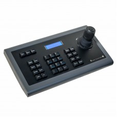 MY-C500 4D CCTV IP PTZ Controller PTZ Keyboard Controller Joystick with LCD Blue Backlight