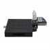 SEMX100-AS X-Axis Manual Linear Stage High Precision 100*100mm with Digital Micrometer LCD Display  