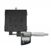 SEMX100-AS X-Axis Manual Linear Stage High Precision 100*100mm with Digital Micrometer LCD Display  