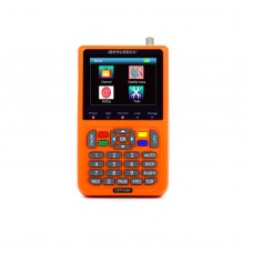 iBRAVEBOX V9 Digital Satellite Finder Signal Meter Support H.265 3.5" LCD Screen HD 1080P Orange