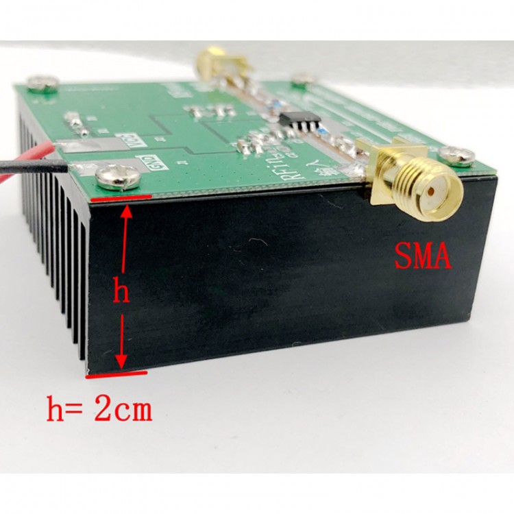 RF3809 Broadband RF Power Amplifier Module 2W High Frequency 2W 0.8-1GHZ X-sz