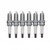 6pcs 22401-5M015 Iridium Spark Plugs for NISSAN PLFR5A11 VQ35DE