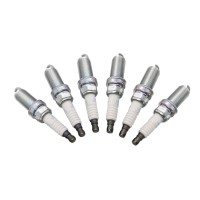 6pcs 22401-5M015 Iridium Spark Plugs for NISSAN PLFR5A11 VQ35DE