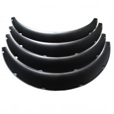 4pcs 3.5"/90mm Flexible Car Fender Universal Car Fender Flares Extra Wide Body Wheel Arches   