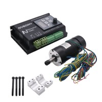 Brushless Motor Driver with Hall Controller CNC + Motor + Motor Mount for Spindle Engraving Machine NVBDH+