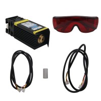 15W Laser Head 15000mW Blue Laser Module for CNC Laser Engraving Machine Laser Cutter with PWM 