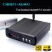 Bluetooth 5.0 DAC Bluetooth Decoder Support APTX-HD AK4493 Black Advanced Version + Power Supply 