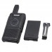 Mini Walkie Talkie Handheld Transceiver 400-470MHz 16 Channels Communication Distance 1-3KM HYDX F10