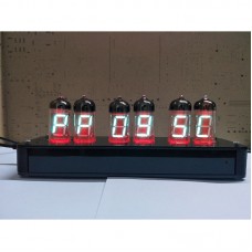 VFD Tube Clock VFD Clock 6-Digit Vacuum Fluorescent Display Clock DIY IV11 NB-11 Finished 