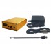 1mW PLL Stereo FM MP3 Transmitter Mini Radio Station 87-109MHz w/ Power Adapter Antenna Shield Wire  