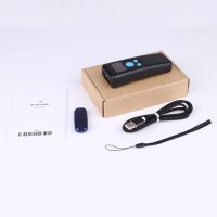  Wireless 2D Barcode Scanner Bluetooth QR Code Scanner w/ LCD for Android iPhone PC BT 2D Version