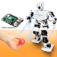 18DOF Visual Humanoid Robot Programmable Robot TonyPi Finished w/ Main Board for Raspberry Pi 4B/2G