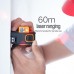 2-In-1 Laser Distance Meter 60m Laser Tape Measure Laser Range Finder Self-Locking SW-TM60 