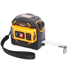 2-In-1 Laser Distance Meter 60m Laser Tape Measure Laser Range Finder Self-Locking SW-TM60 