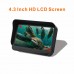 Underwater Camera Fish Finder Underwater Fishing Camera HD 3MP 720P 140° w/4.3" LCD 30M Cable X3 