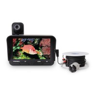 Underwater Camera Fish Finder Fishing Camera Dual Cameras 2MP 140° w/4.3" LCD 20M Cable X2B 
