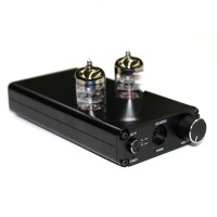 Portable Headphone Amplifier DAC Bluetooth 5.0 DAC 280mW Output w/ Vacuum Tubes JC-T1 Black 