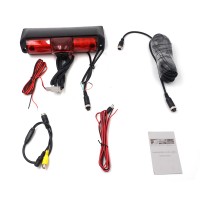 3rd Brake Light Camera Backup Camera Kit For GM Express & Chevy Savana Cargo Vans          