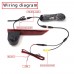 Third Brake Light Camera Backup Camera Kit Fit For Ford Transit Custom Cargo Vans After 2016 May       