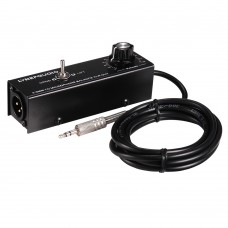 Audio Signal Converter 3.5mm Input Port to XLR Output Port with Hum Elimination Function