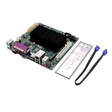 ITX-D525 Intel ATOM CPU D525 Motherboard INTEL MINI ITX POS ATM All in One Mainboard PCI Slot  