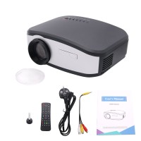 C6 LCD LED Home Mini Wireless Theater Projector 1200 Lumens HD 840x480 1080P 