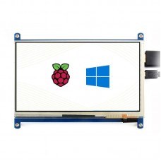 Capacitive Touch Screen 7 Inch IPS Display 1024x600 For Various Systems 7inch HDMI LCD (C) 