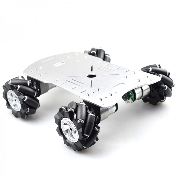 4WD 60mm Mecanum Wheel Robot Car Chassis Kit Suspension Car Platform ...