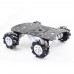 4WD 60mm Mecanum Wheel Robot Car Chassis Kit Suspension Car Platform for Arduino Raspberry Pi DIY 