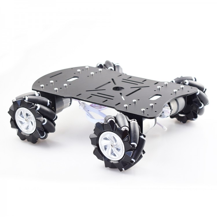 4WD 60mm Mecanum Wheel Robot Car Chassis Kit Suspension Car Platform ...