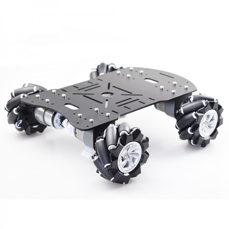 4WD 60mm Mecanum Wheel Robot Car Chassis Kit Suspension Car Platform ...