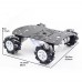 4WD 80mm Mecanum Wheel Robot Car Chassis Kit with DC 12V Encoder Motor for Arduino Raspberry Pi DIY 