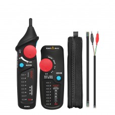 Analog & Digital Mode Network Ethernet Cable Tester Network Cable Tracker Line Finder For RJ45 RJ11